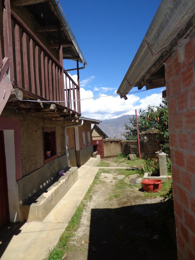 Das Pfarrhaus in Titicachi, in dem Philipp wohnt und auch ich unterkam.
