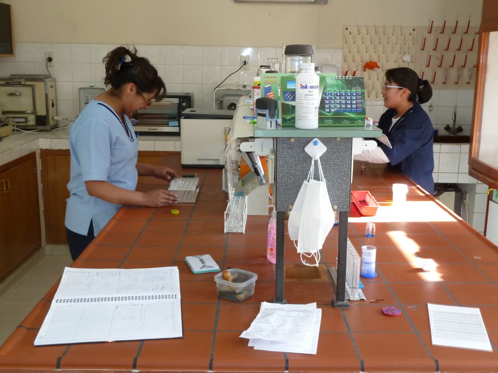 Zu Besuch in der Kolping-Klinik in La Paz.