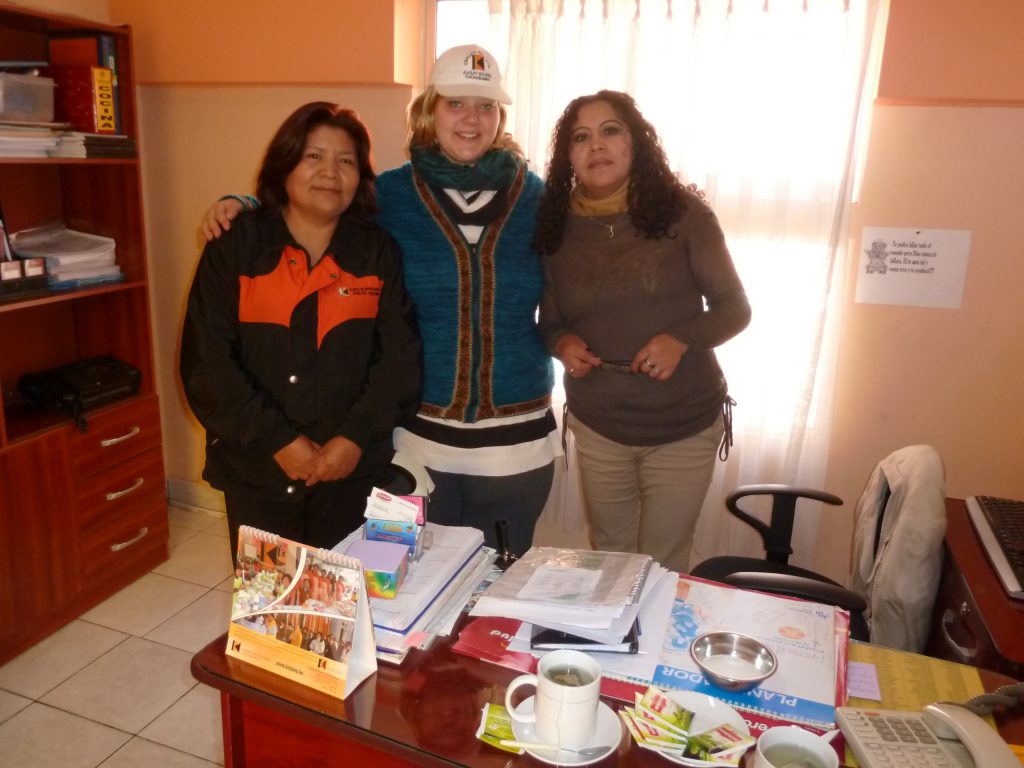 Zu Besuch in der Kolping-Klinik in La Paz.